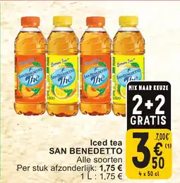 Cora Iced tea san benedetto aanbieding