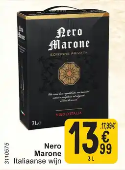 Cora Nero Marone aanbieding