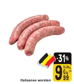 Cora Italiaanse worsten aanbieding