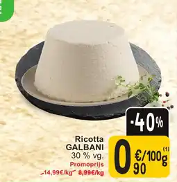 Cora Ricotta galbani aanbieding