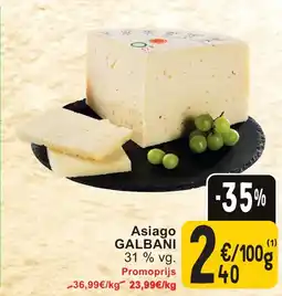 Cora Asiago galbani aanbieding