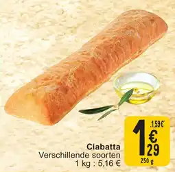 Cora Ciabatta aanbieding