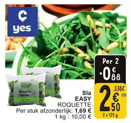 Cora Sla easy roquette aanbieding