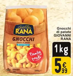 Cora Gnocchi di patate giovanni rana aanbieding