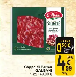 Cora Coppa di parma galbani aanbieding