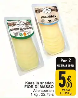 Cora Kaas in sneden fior di masso aanbieding