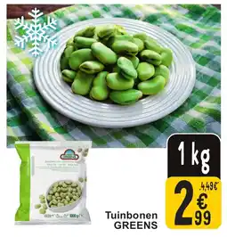 Cora Tuinbonen greens aanbieding
