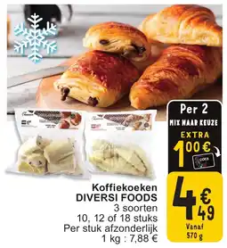 Cora Koffiekoeken diversi foods aanbieding