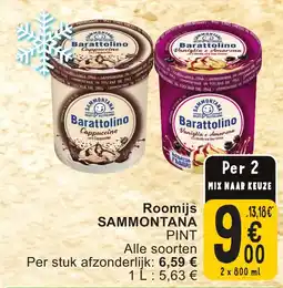 Cora Roomijs sammontana aanbieding