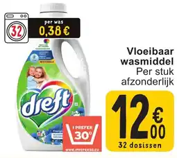 Cora Vloeibaar wasmiddel aanbieding