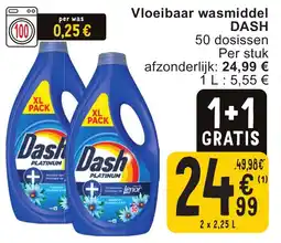 Cora Vloeibaar wasmiddel dash aanbieding