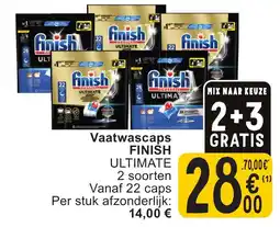 Cora Vaatwascaps finish aanbieding