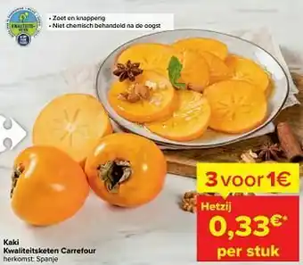 Carrefour Market Kaki kwaliteitsketen carrefour aanbieding