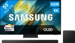 Coolblue Samsung 55 OLED S95F 4K (2025) + Samsung HW-QS700F (2025) aanbieding