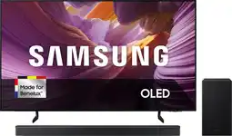 Coolblue Samsung 55 OLED S85F 4K (2025) + Samsung HW-B750F (2025) aanbieding