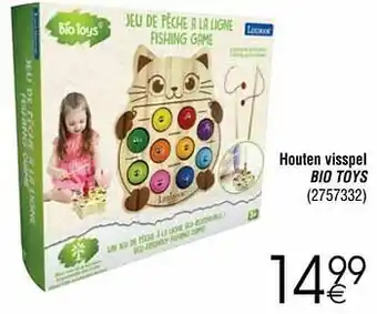 Cora Houten visspel bio toys aanbieding