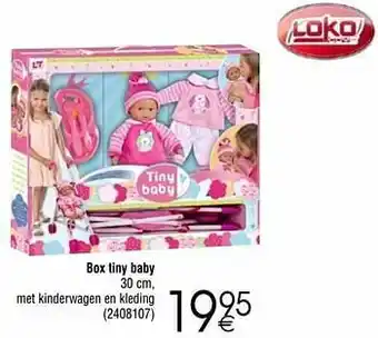 Cora Box tiny baby aanbieding