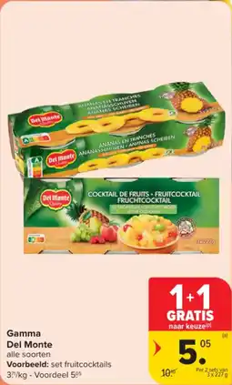 Carrefour Market Gamma Del Monte aanbieding