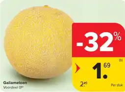 Carrefour Market Galiameloen aanbieding