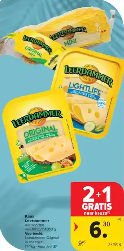 Carrefour Market Kaas Leerdammer aanbieding