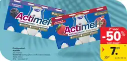 Carrefour Market Drinkyoghurt Actimel aanbieding