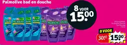 Kruidvat Palmolive bad en douche aanbieding