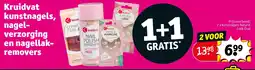 Kruidvat Kruidvat kunstnagels, nagelverzorging en nagellakremovers aanbieding