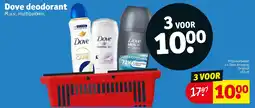 Kruidvat Dove deodorant aanbieding