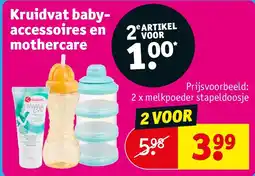 Kruidvat Kruidvat babyaccessoires en mothercare aanbieding