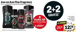 Kruidvat Axe en Axe Fine Fragrance aanbieding