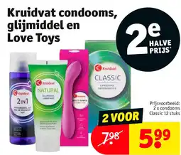 Kruidvat Kruidvat condooms, glijmiddel en Love Toys aanbieding