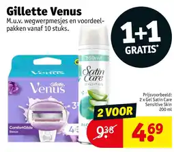 Kruidvat Gillette Venus aanbieding