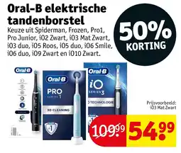 Kruidvat Oral-B elektrische tandenborstel aanbieding