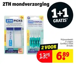 Kruidvat 2TH mondverzorging aanbieding