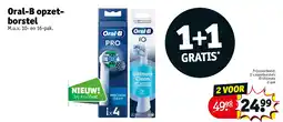Kruidvat Oral-B opzetborstel aanbieding