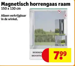Kruidvat Magnetisch horrengaas raam aanbieding