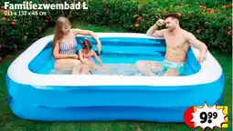 Kruidvat Familiezwembad L aanbieding