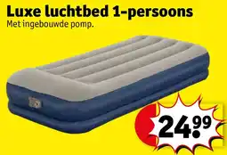 Kruidvat Luxe luchtbed 1-persoons aanbieding