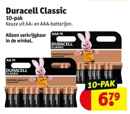 Kruidvat Duracell Classic aanbieding