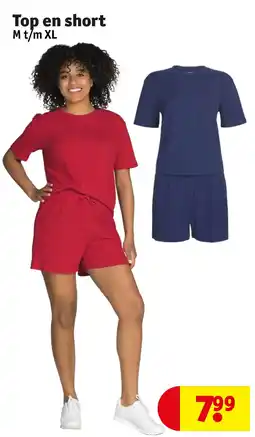 Kruidvat Top en short aanbieding