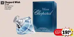 Kruidvat Chopard Wish aanbieding