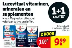 Kruidvat Lucovitaal vitaminen, mineralen en supplementen aanbieding