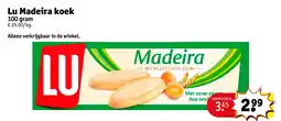 Kruidvat Lu Madeira koek aanbieding