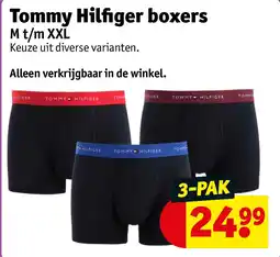 Kruidvat Tommy Hilfiger boxers aanbieding