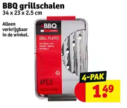 Kruidvat BBQ grillschalen aanbieding