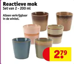Kruidvat Reactieve mok aanbieding
