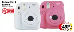Kruidvat Instax Mini 9 camera aanbieding