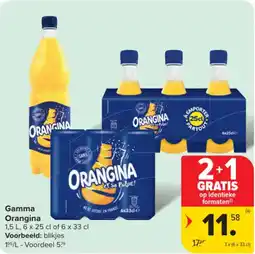 Carrefour Market Gamma Orangina aanbieding