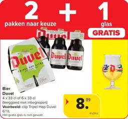 Carrefour Market Bier Duvel aanbieding