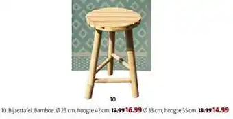 Intratuin Bijzettafel aanbieding